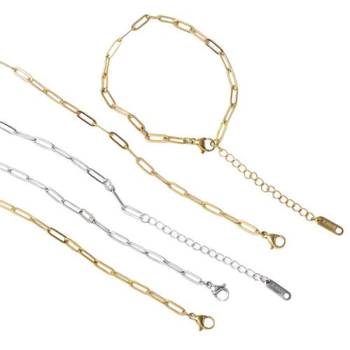 acero inoxidable 304 Pulsera y collar, Joyería & para mujer, más colores para la opción, Vendido por UD