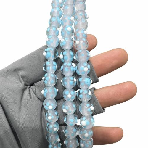 Bumpy Lampwork Beads DIY 10mm Sold By PC