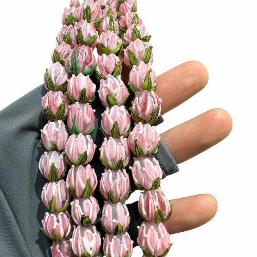 Lampwork Beads Flower DIY Sold By PC