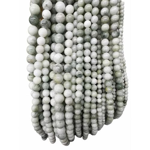 Abalorios de Jade, Esférico, Bricolaje & diverso tamaño para la opción, Vendido para aproximado 38 cm Sarta