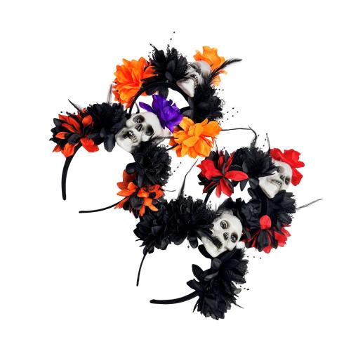 vestito fascia per capelli, Teschio, fatto a mano, Design di Halloween & per la donna, nessuno, 270x250mm, Venduto da PC