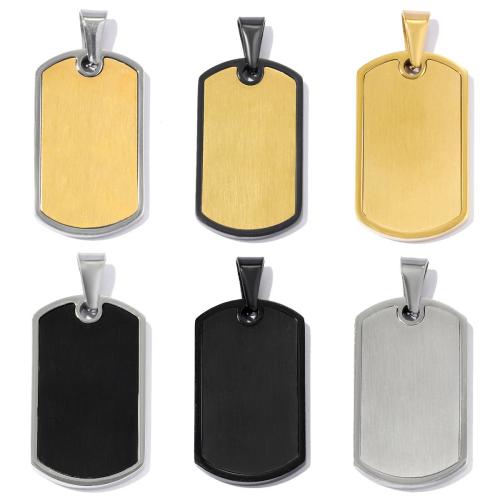 titanové přívěsky, Titanium ocel, á, DIY & různé styly pro výběr, více barev na výběr, 3PC/Bag, Prodáno By Bag