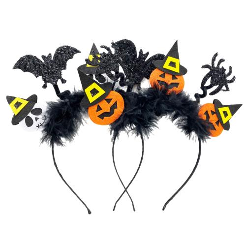 Duk Hair Band, med Plysch, epoxi klistermärke, Design för halloween & Unisex, fler färger för val, 270x230mm, Säljs av PC