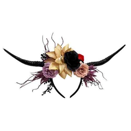 Plast Hair Band, handgjord, Design för halloween & för kvinna, fler färger för val, 280x450mm, Säljs av PC