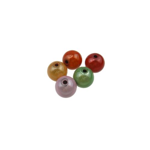 Abalorios Acrílicos de Milagro, Acrílico, Esférico, Bricolaje & diverso tamaño para la opción & miragro, color mixto, Vendido por Bolsa
