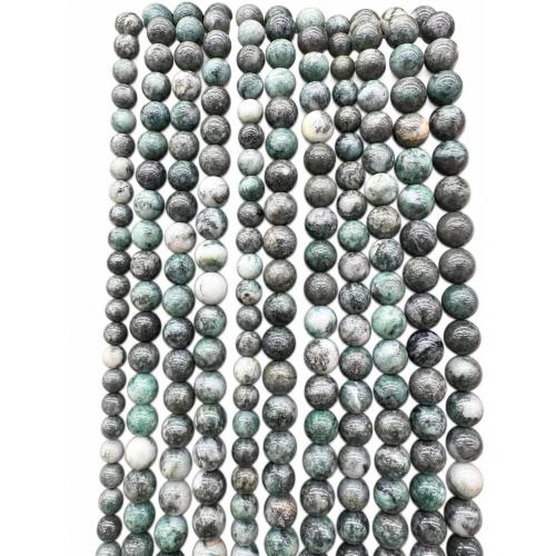 Gemstone Jewelry Beads Dioptase Round DIY Sold Per Approx 38 cm Strand