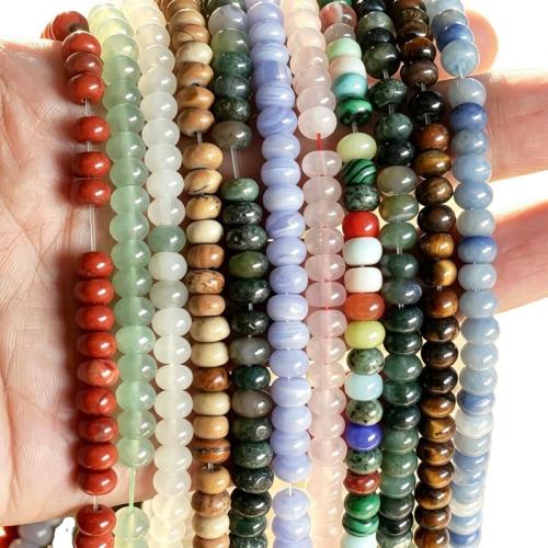 Gemstone Jewelry Karoliukai, Brangakmenis, Pasidaryk pats, daugiau spalvų pasirinkimas, 4x6mm, Parduota už Apytiksliai 38 cm Strand
