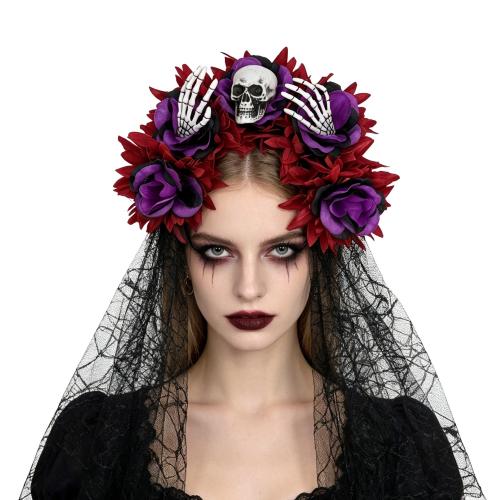 Kangas Hair Band, Kallo, käsintehty, Halloween Design & naiselle, enemmän värejä valinta, Myymät PC
