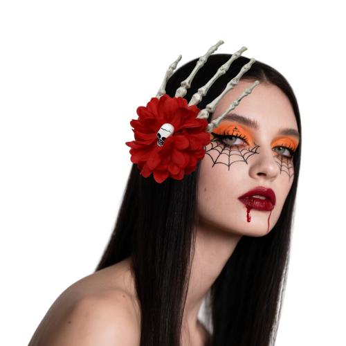 Umělá hmota Zobák Clip, s Plátno, Ruka, ruční práce, Halloweenský design & pro ženy, více barev na výběr, 180x90mm, Prodáno By PC