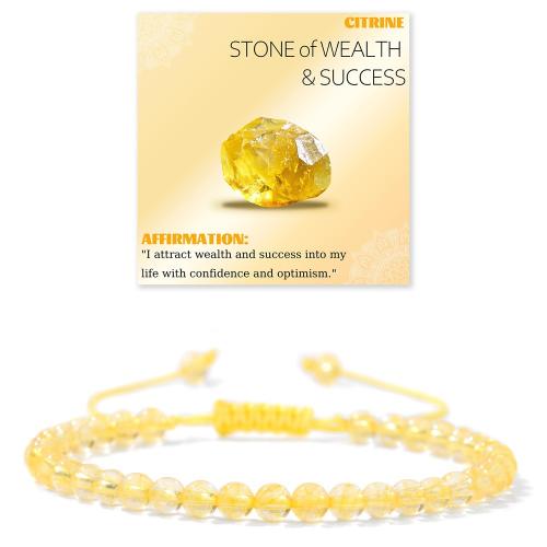 Gemstone Bracelet, Babhta, lámhdhéanta, ábhair éagsúla do rogha & unisex & inchoigeartaithe, Fad Thart 7-11 Inse, Díolta De réir PC