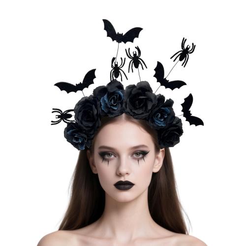 Doek Hair Band, Bloem, handgemaakt, Halloween ontwerp & voor vrouw, meer kleuren voor de keuze, 290x290mm, Verkocht door PC