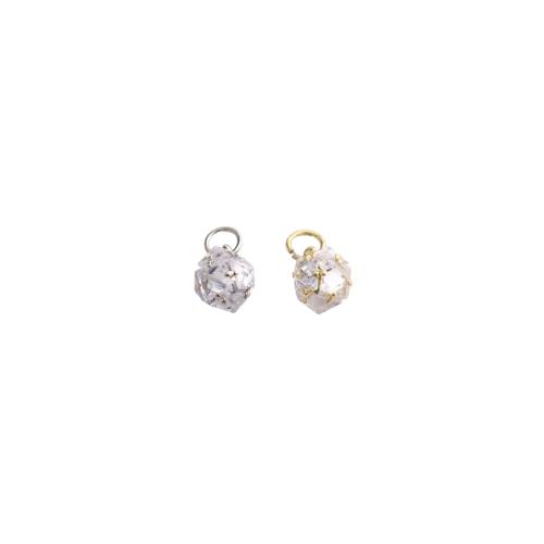 Cúbicos Circonia Colgante Latón Micro pavimenta, metal, chapado, Bricolaje & micro arcilla de zirconia cúbica, más colores para la opción, 14x7x7mm, Vendido por UD