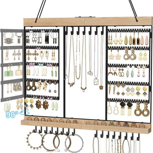 Iron Multi Purpose Jewelry Display stoving varnish hanging Sold By PC