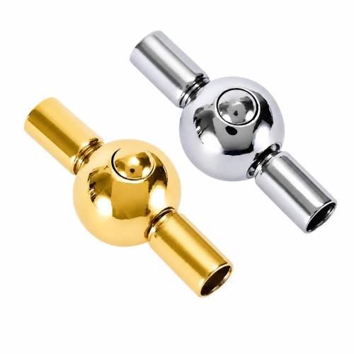 Nerezová ocel bajonet spony, 304 Stainless Steel, DIY & různé velikosti pro výběr, více barev na výběr, Prodáno By PC