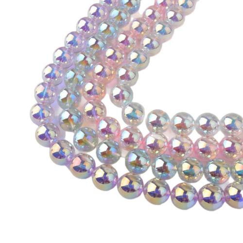 Okrugli Crystal perle, Kristal, stoving lakova, možete DIY & različite veličine za izbor, više boja za izbor, Prodano By Strand