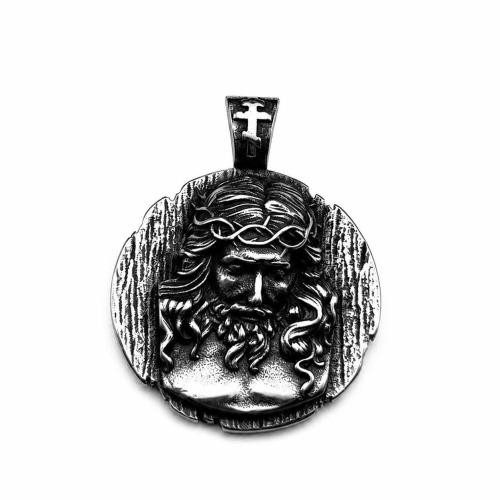 Pendentifs en titane, Acier titane, caractère, Vintage & DIY, 43x43mm, Vendu par PC