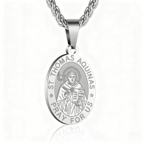 304 acciaio inox collana, Ovale piatto, placcato, gioielli di moda & unisex, nessuno, Lunghezza Appross. 60 cm, Venduto da PC