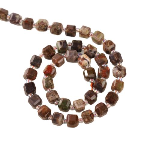 Agate Jewelry Beads Square polished DIY & faceted Sold Per Approx 38 cm Strand