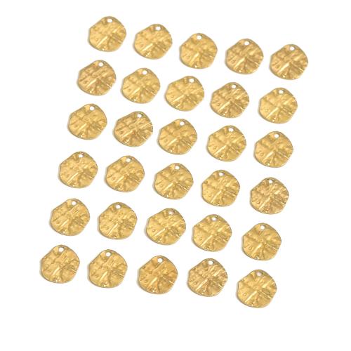 Brass Nakit Privjesci, Mesing, uglađen, možete DIY, izvorna boja, 9.60x10.70mm, Prodano By PC