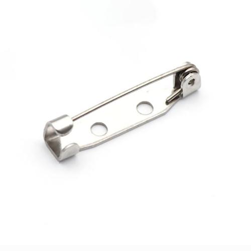 Ruostumaton teräs rintakoru tulokset, 316 Stainless Steel, kiiltävä, tee-se-itse & erikokoisia valinnalle & eri tyylejä valinta, alkuperäinen väri, nikkeli, lyijy ja kadmium vapaa, 200PC/laukku, Myymät laukku