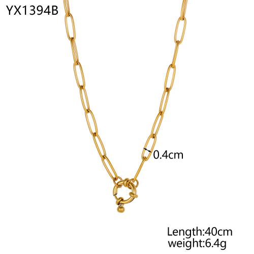 304ステンレススチール ネックレス, ゴールドメッキ, ファッションジュエリー & 異なるスタイルを選択 & 女性用, 売り手 パソコン