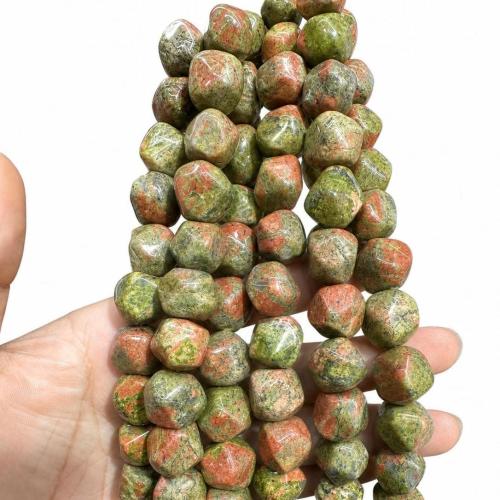 مجوهرات الأحجار الكريمة الخرز, حجر كريم, ديي & مواد مختلفة للاختيار & الأوجه, beads size 12-18mm, تباع لكل تقريبا 38 سم حبلا