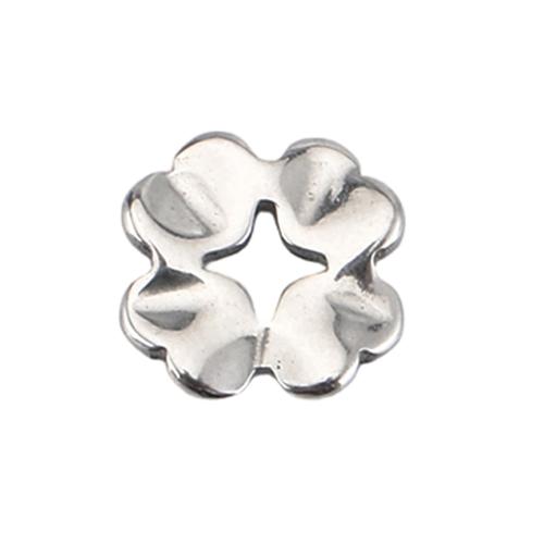 Jóias Pingentes de aço inoxidável, Aço inoxidável 304, DIY, cor original, 7x7x1mm, vendido por PC