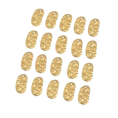 Brass Korut Riipukset, Messinki, kiiltävä, tee-se-itse & kädenvääntöä, alkuperäinen väri, 7.50x14.70mm, Myymät PC