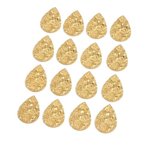 Brass Korut Riipukset, Messinki, Kyynel, kiiltävä, tee-se-itse & kädenvääntöä, alkuperäinen väri, 23x33mm, Myymät PC