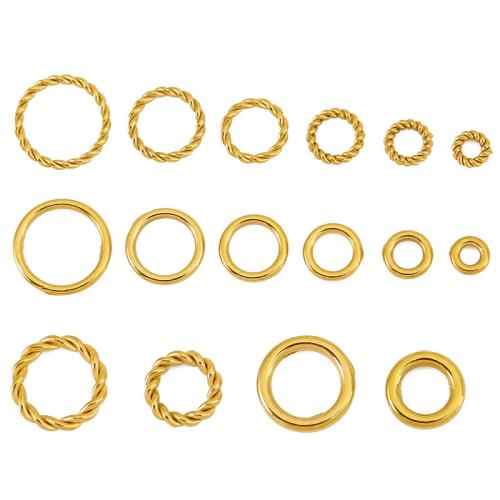 Roestvrij staal ring connectors, 316 Roestvrij staal, DIY & verschillende grootte voor keus, meer kleuren voor de keuze, 100pC's/Bag, Verkocht door Bag