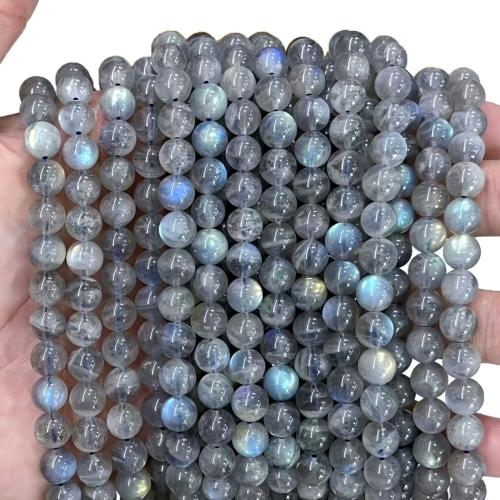 Perline Labradorite, Cerchio, DIY & formato differente per scelta, grigio, Venduto da filo