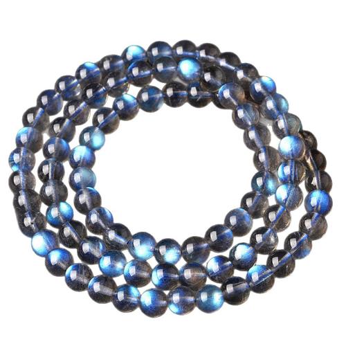 Labradorite Bracelet Round polished Unisex Sold Per Approx 42 cm Strand