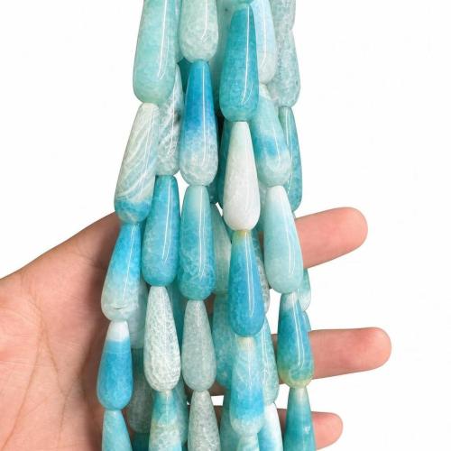 Prirodni Čipka Agate perle, čipke ahat, možete DIY, 10x30mm, Prodano Per Približno 38 cm Strand