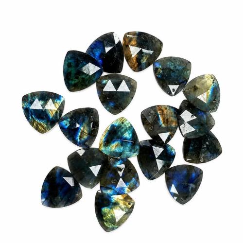 Poludrago kamenje Cabochons, Prirodni kamen, Trokut, možete DIY, 25x7mm, Prodano By PC