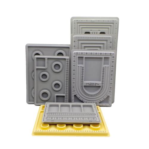 PVC Plastic Bead Design Board with Flocking Fabric DIY Sold By PC