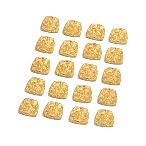 Connector Brass Κοσμήματα, Ορείχαλκος, Γεωμετρικό μοτίβο, γυαλισμένο, DIY & σφυρήλατος, αρχικό χρώμα, 17.50x17.40x1mm, Τρύπα:Περίπου 1.3mm, Sold Με PC