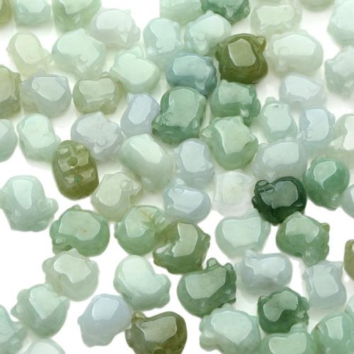 Abalorios de Jadeíta, Esmalte, Cerdo, Bricolaje, beads size 11-13*8-10*6-9mm, Vendido por UD