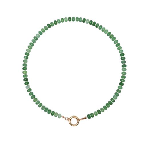 Lampwork Necklace with Brass plated fashion jewelry & for woman Sold By PC