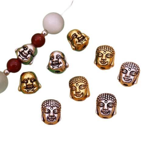 Sinkki metalliseos korut Helmet, Sinkkiseos, Buddha, päällystetty, tee-se-itse & eri tyylejä valinta, enemmän värejä valinta, Myymät PC