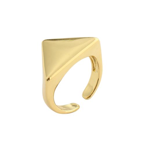 metal Anillo de dedo Cuff, chapado en oro real, Joyería & para mujer, 22x14.20mm, diámetro interior:aproximado 18mm, Vendido por UD
