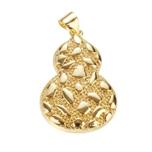 Colgantes de la joyería de cobre amarillo, metal, Calabaza, chapado en oro real, Bricolaje, 28x19x3mm, agujero:aproximado 7x5mm, Vendido por UD
