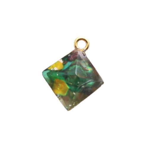 Imperial Jasper Hängen, Impression Jasper, Geometriskt mönster, polerad, DIY & olika storlek för val, fler färger för val, Säljs av PC