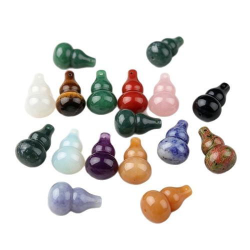 Gemstone Hängen Smycken, Ädelsten, Calabash, DIY & olika material för val, 30mm, Säljs av PC
