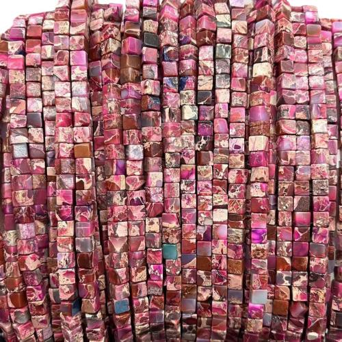 Gemstone Jewelry Beads Koreite Square DIY 4mm Approx Sold By Strand