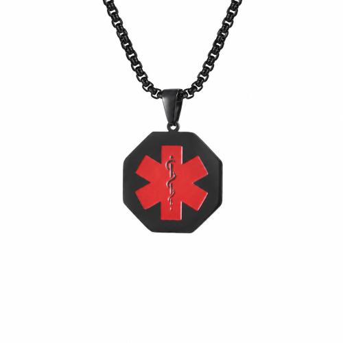 Stainless Steel Pendants 304 Stainless Steel Octagon plated DIY & enamel Sold By PC