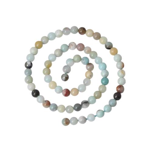 Amazonit Beads, Runde, du kan DIY & forskellig størrelse for valg, flere farver til valg, Solgt af Strand