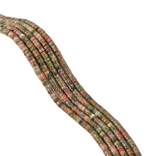 Dragon + blod + sten Bead, Flad Rund, poleret, du kan DIY, 2x4mm, Solgt Per Ca. 38 cm Strand