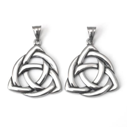 Edelstahl Schmuck Anhänger, 304 Edelstahl, DIY & verschiedene Stile für Wahl, originale Farbe, 35x40mm, verkauft von PC