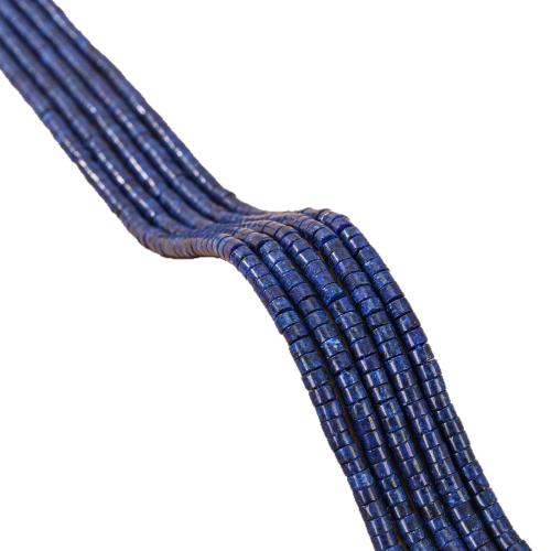 Lapis Beads Flat Round polished DIY Sold Per Approx 38 cm Strand