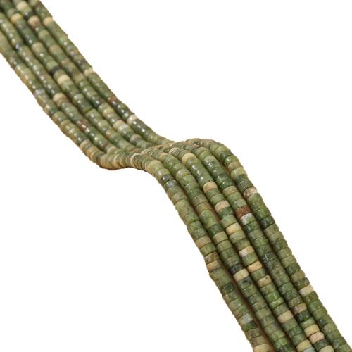Jade Beads, Southern Jade, Flad Rund, poleret, du kan DIY, 2x4mm, Solgt Per Ca. 38 cm Strand